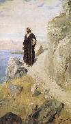 Vasily Polenov Returning to Galilee in the Power of the Spirit oil